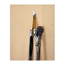 2 crochets à sangles hauteur réglable de 10 à 40cm