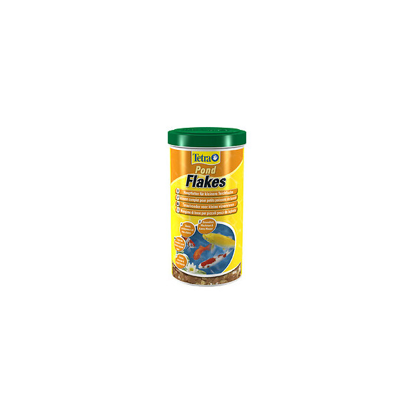 Aliments complets pour poissons de bassin TETRA Pond Flakes 1L