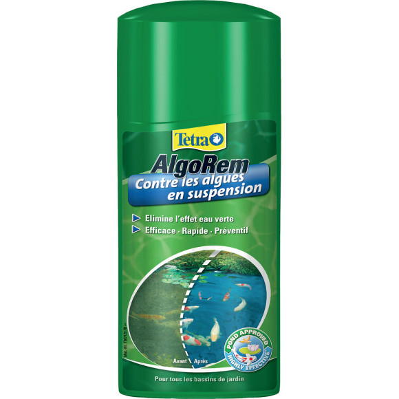 Anti-algues TETRA Pond Algorem pour traitement bassins 500ml