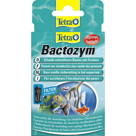 Gélules de traitement de l'eau TETRA Bactozym