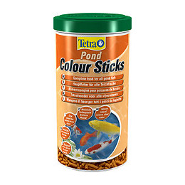 Aliments complets poissons de bassin TETRA Pond Colour Stick 1L
