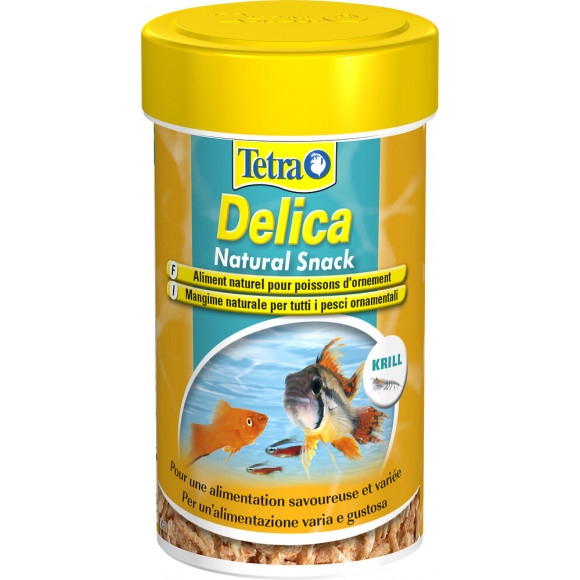 Aliments pour poissons d'ornements TETRA Delica krill 100ml