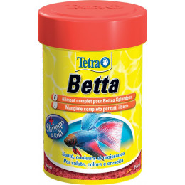 Aliments complets pour poissons combattants TETRA Bettamin 85ml