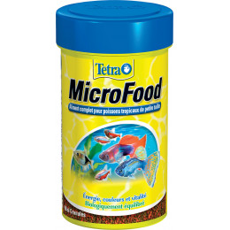 Aliments pour poissons TETRA MicroFood granulés 100ml