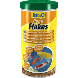 Aliments complets pour poissons de bassin TETRA Pond Flakes 1L