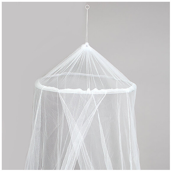 Moustiquaire ciel de lit blanc pour 2 personnes