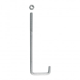 Crochet pour charpente métal pour plaques grandes ondes