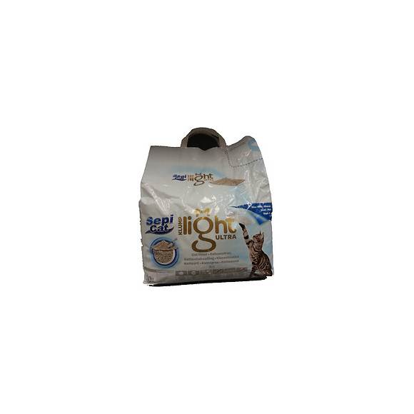 Litière agglomérante 10 litres SEPICAT LIGHT ULTRA