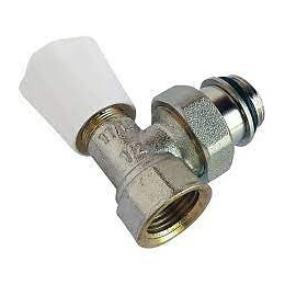 Robinet de radiateur manuel droit 12x17mm