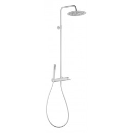 Luisa colonne de douche mécanique blanche