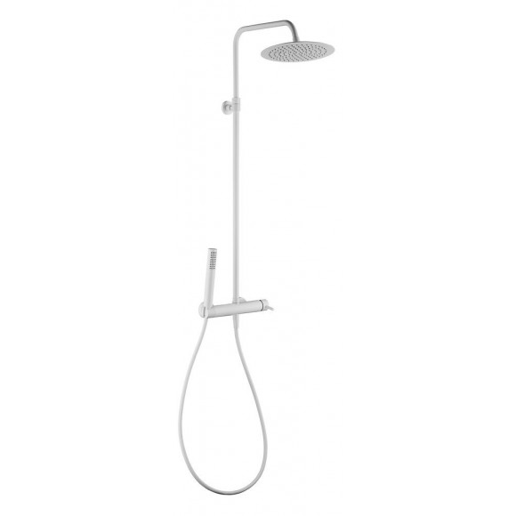 Luisa colonne de douche mécanique blanche