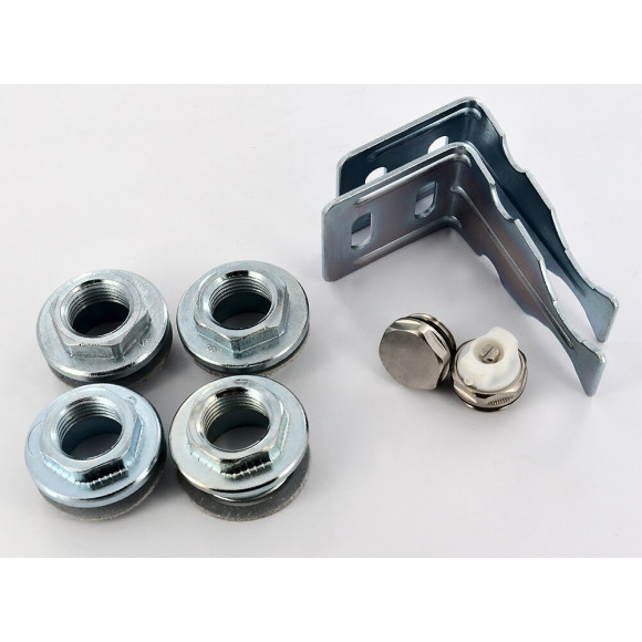 Kit de fixation pour radiateur aluminium