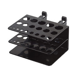 Etagère double barre WOLFCRAFT L50xP11cm à clipser