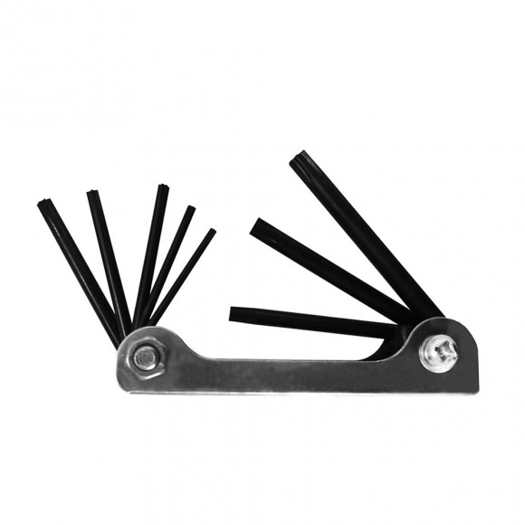 Jeu de 8 clés étoiles Torx GO/ON