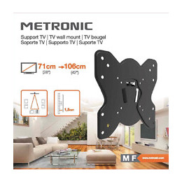 Support TV fixe 28'' - 42'' - 71 - 106cm - noir