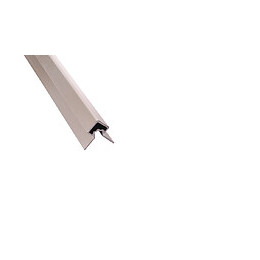 Profil angle extérieur 2.7m alu pour bardage composite