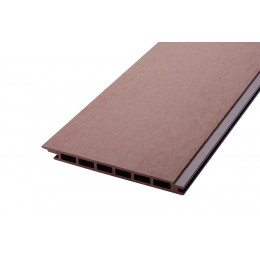 Lame alvéolaire bardage composite 2.7m redwood