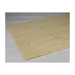 Plateau sapin 150x60cm épaisseur 38mm