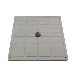 Tampon léger pour regard 300x300mm gris