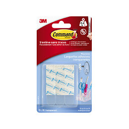 Languettes Enlevables Transparentes Moyen Modèle