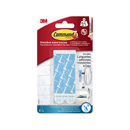 Languettes Enlevables Résistant à Eau Bleu Grand Modèle