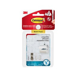 Assort Languettes Résistant à Eau Bleu 8 PM+4 MM+4 GM