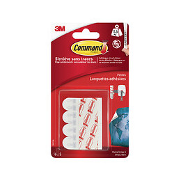 Languettes Enlevables Standard Blanc Petit Modèle