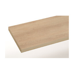 Plan de travail chêne clair 277x64cm épaisseur 38mm PEFC 75%