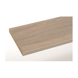 Plan stratifié chêne scié 200x65cm épaisseur 38mm PEFC75%