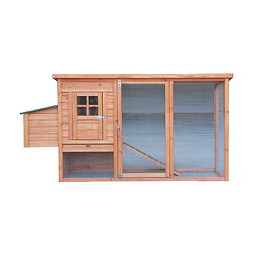 Poulailler standard / 1,50 m2 / 3-4 poules / toit bitumé 1 pente