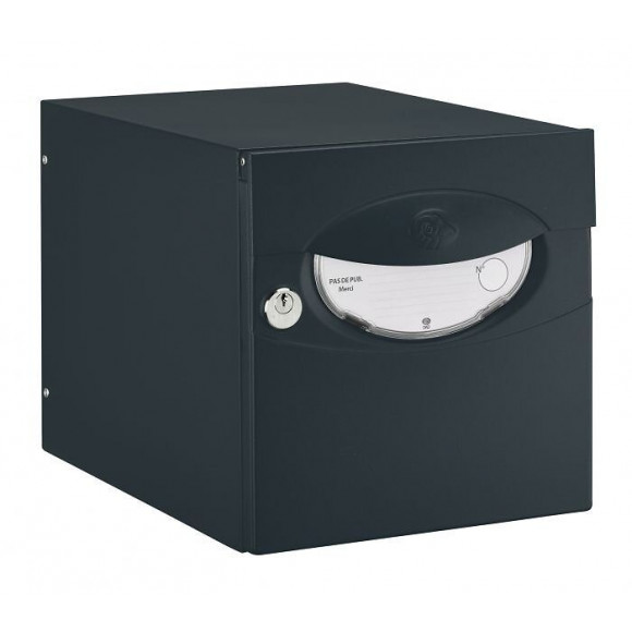 Iguane 1 porte normalisÃ©e gris - DECAYEUX