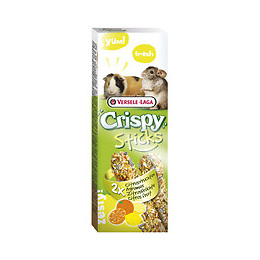 Crispy Sticks Cobayes-Chinchillas Agrumes 2 pièces 110g