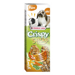 Crispy Sticks Lapins-Cobayes Carottes & Persil 2 pièces 110g