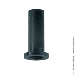 Lot de 2 convertisseurs de gond diamètre 14/16mm - noir