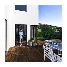 Rideau de porte télescopique 120x250cm