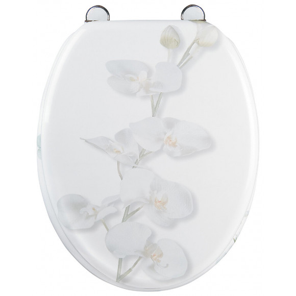 Abattant WC Orchidée MDF blanc