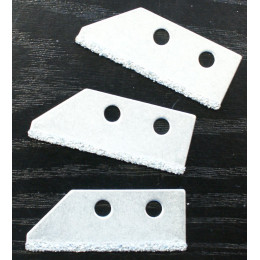 3 lames carbure grattoir à joints