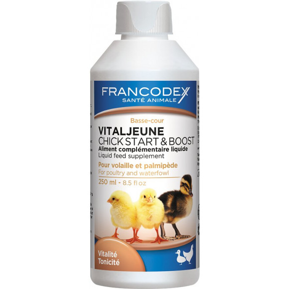 Complément alimentaire FRANCODEX poussins Vitaljeune 250ml