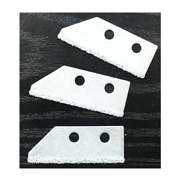 3 lames carbure grattoir à joints