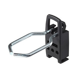 5 Crochets doubles WOLFCRAFT L35 mm pour panneaux et armoire perforée