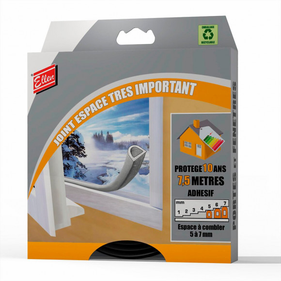 Joint espaces importants noir 7.5M