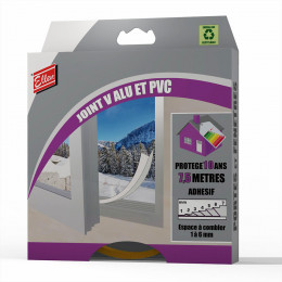 Joint transparent forme V 7.5 mètres