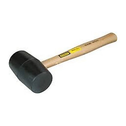 Maillet en caoutchouc avec manche en bois ""Stanley Fatmax"" - 450g
