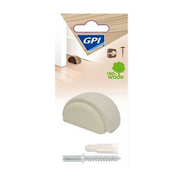 Butée Demi-Lune Hêtre Bois Blanc