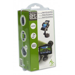 Support smartphones/GPS 360° à ventouse AUTO-T