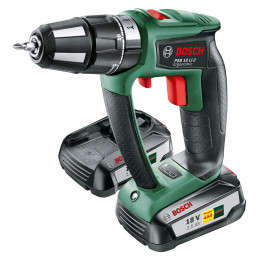 Perceuse-visseuse sans fil BOSCH PSR 18 Li-2 Ergonomic 2 batteries