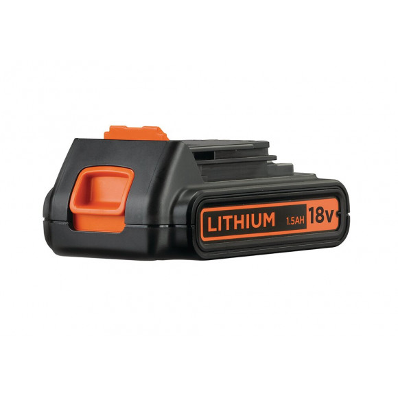 Batterie lithium 18V BLACK&DECKER 1,5Ah pour perceuse sans fil