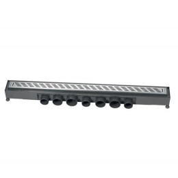 Caniveau de douche avec grille trait l.800mm