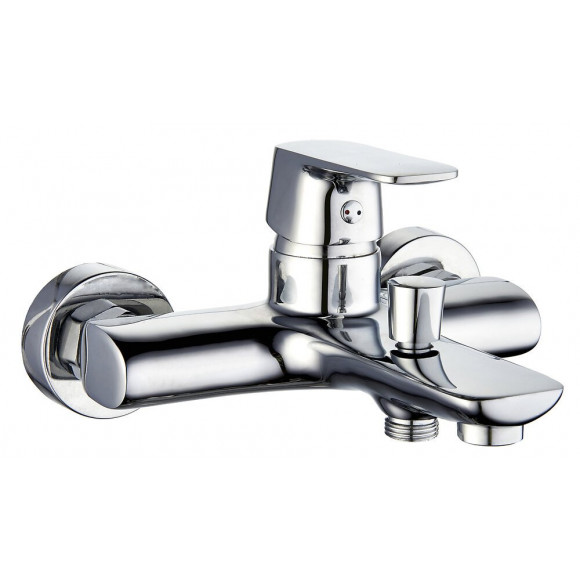mitigeur bain douche dunedin chrome boite