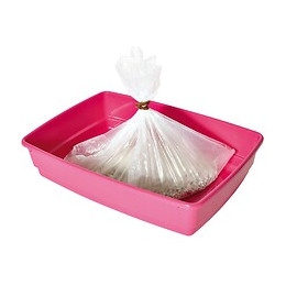 Lot de 10 sachets hygéniques pour bac à litière